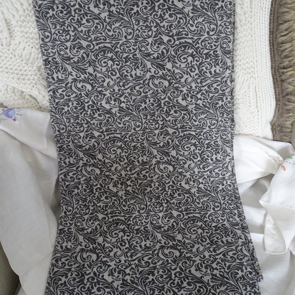 Mahogany Cotton Tapestry Table Runner